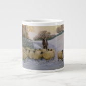 家に来ること ジャンボコーヒーマグカップ (正面)