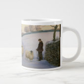 家に来ること ジャンボコーヒーマグカップ (右)