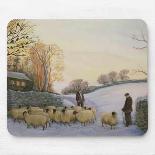 家に来ること マウスパッド (正面)