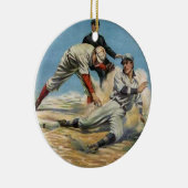 家に滑走 セラミックオーナメント (右)