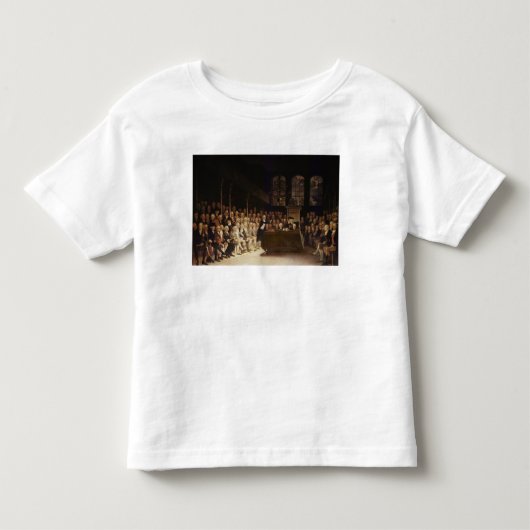家に演説しているウィリアムPitt トドラーTシャツ (正面)