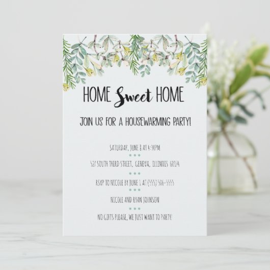 家に甘い家に水気が多い家の暖まること 招待状 (スタンド正面)