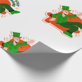 家に留まるst patricksの施錠 ラッピングペーパー (角)