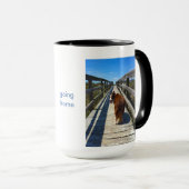 家に行くこと マグカップ (正面右)