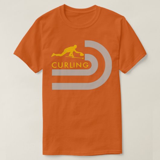 家に行くカーリング2 Tシャツ (デザイン正面)