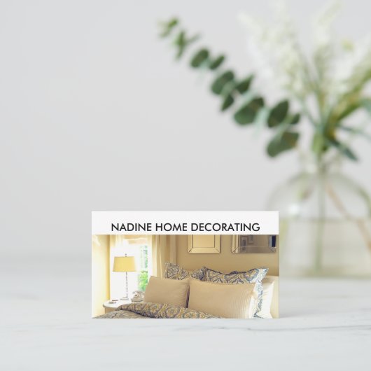 家に飾ること 名刺 (スタンド正面)