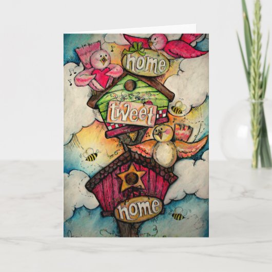 家のさえずりの家 カード (正面)