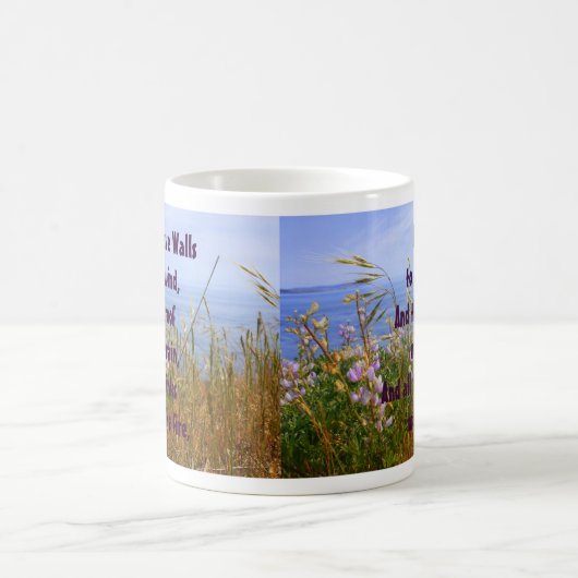 家のためのケルト族の天恵 コーヒーマグカップ (中央)