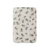 家のはえの無秩序 バスマット (正面縦)