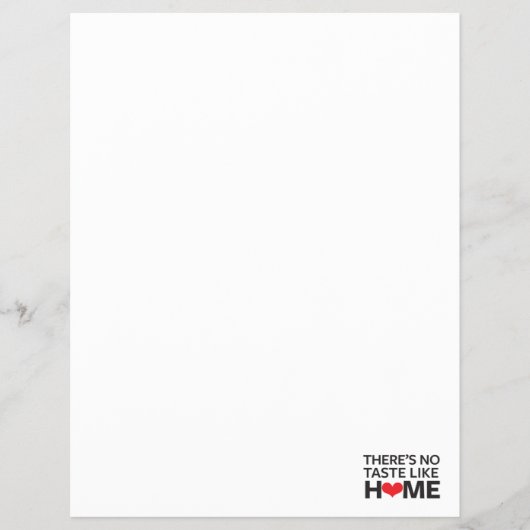 家のような味がない チラシ (正面)