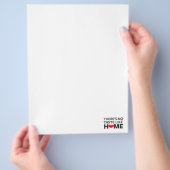 家のような味がない チラシ (手)