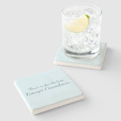 家のような場所がありません ストーンコースター (横)