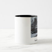 家のような場所がありません ツートーンマグカップ (中央)