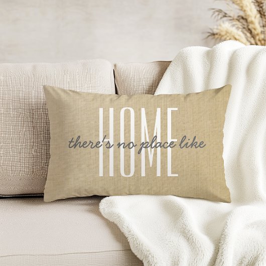 "家のような場所がない"ベージリンフェイクン アクセントクッション