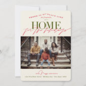 家のような場所はない休日の写真 シーズンカード (正面)