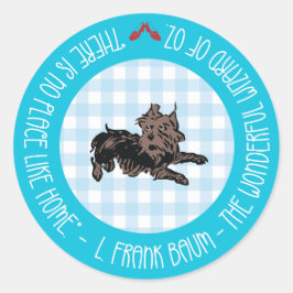 家のような場所はない – オズの魔法使い ラウンドシール