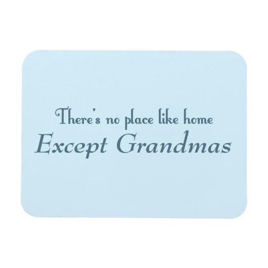 家のような場所はない マグネット (横)