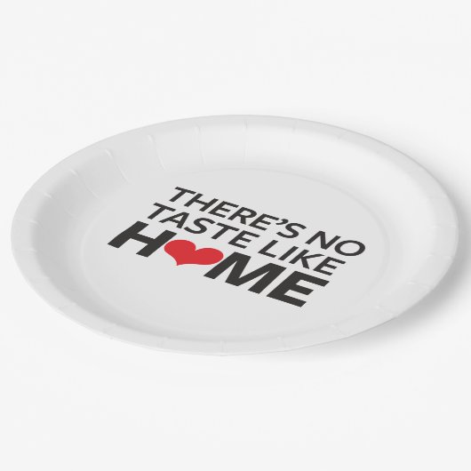 家のような好みがありません ペーパープレート (アングル)