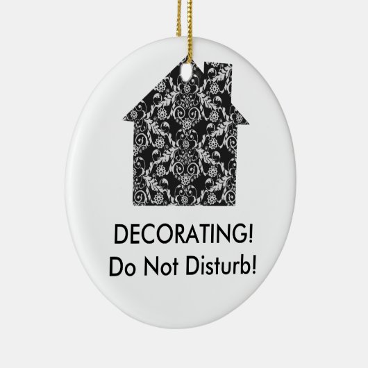 家のインテリア・デザイナー セラミックオーナメント (右)