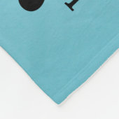 家のウサギ所有者のための私のバニーPHOTOギフト大好き フリースブランケット (角)