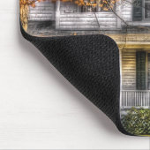 家のクラシックなビクトリア時代の人 マウスパッド (コーナー)