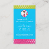 家のクリーニングの名刺 名刺 (裏面)