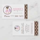 家のクリーニングの名刺 名刺 (正面/裏面)