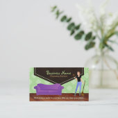 家のクリーニングの名刺 名刺 (スタンド正面)