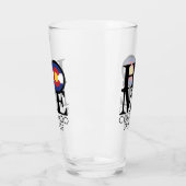 家のコロラドスプリングス タンブラーグラス (左)