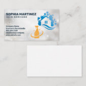 家のシャボン玉 |クリーニングスプレー 名刺 (正面/裏面)