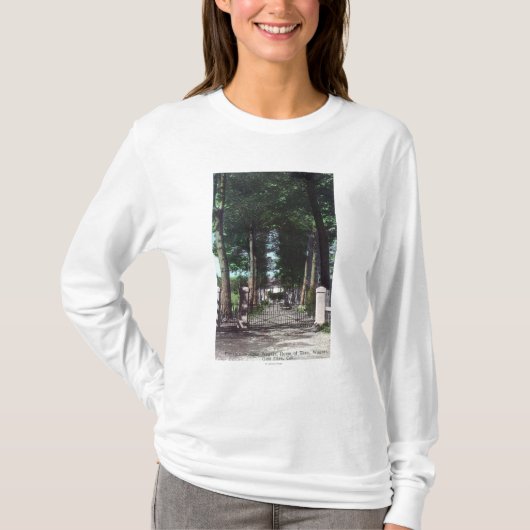 家のセオドアWagnerの意見への入口 Tシャツ (正面)