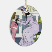 家のタイ セラミックオーナメント (右)