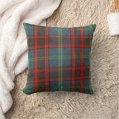 家のタータンチェックのクッション41 cm X 41 cm クッション (ブランケット)