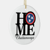 家のチャタヌーガ セラミックオーナメント (右)