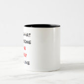 家のフリッパー素晴らし ツートーンマグカップ (中央)