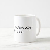家のマグのような場所がありません コーヒーマグカップ (正面右)