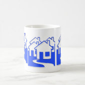 家のマグの近隣 コーヒーマグカップ (中央)