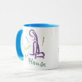 !! 家のマグをきれいにして下さい マグカップ (正面左)