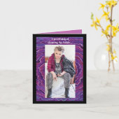 家のユーモアのあるグリーティングカードのクリーニング カード (黄色い花)