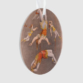 家の上の曲芸師 オーナメント (正面)