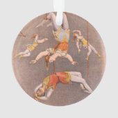 家の上の曲芸師 オーナメント (裏面)