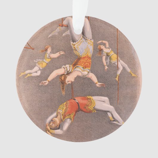 家の上の曲芸師 オーナメント (正面)