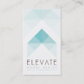 家の不動産のカスタマイズ可能な名刺を上げて下さい 名刺 (正面)