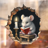 家の中のマウス – 小競り合いボードのシール ウィンドウサイン (シート2)