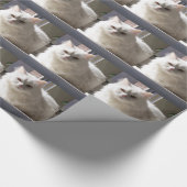 家の中の猫 ラッピングペーパー (角)