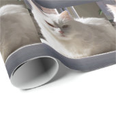 家の中の猫 ラッピングペーパー (ロールコーナー)