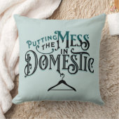 家の中を散らかす醍醐味 クッション (ブランケット)