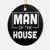 家の人 セラミックオーナメント (左)