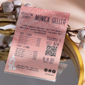 家の保メイド価格バラ金ゴールド赤面Qrコード チラシ