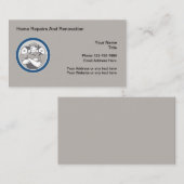 家の修理と改修 名刺 (正面/裏面)